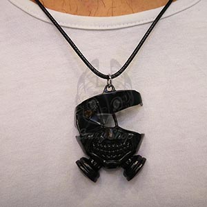 black necklace